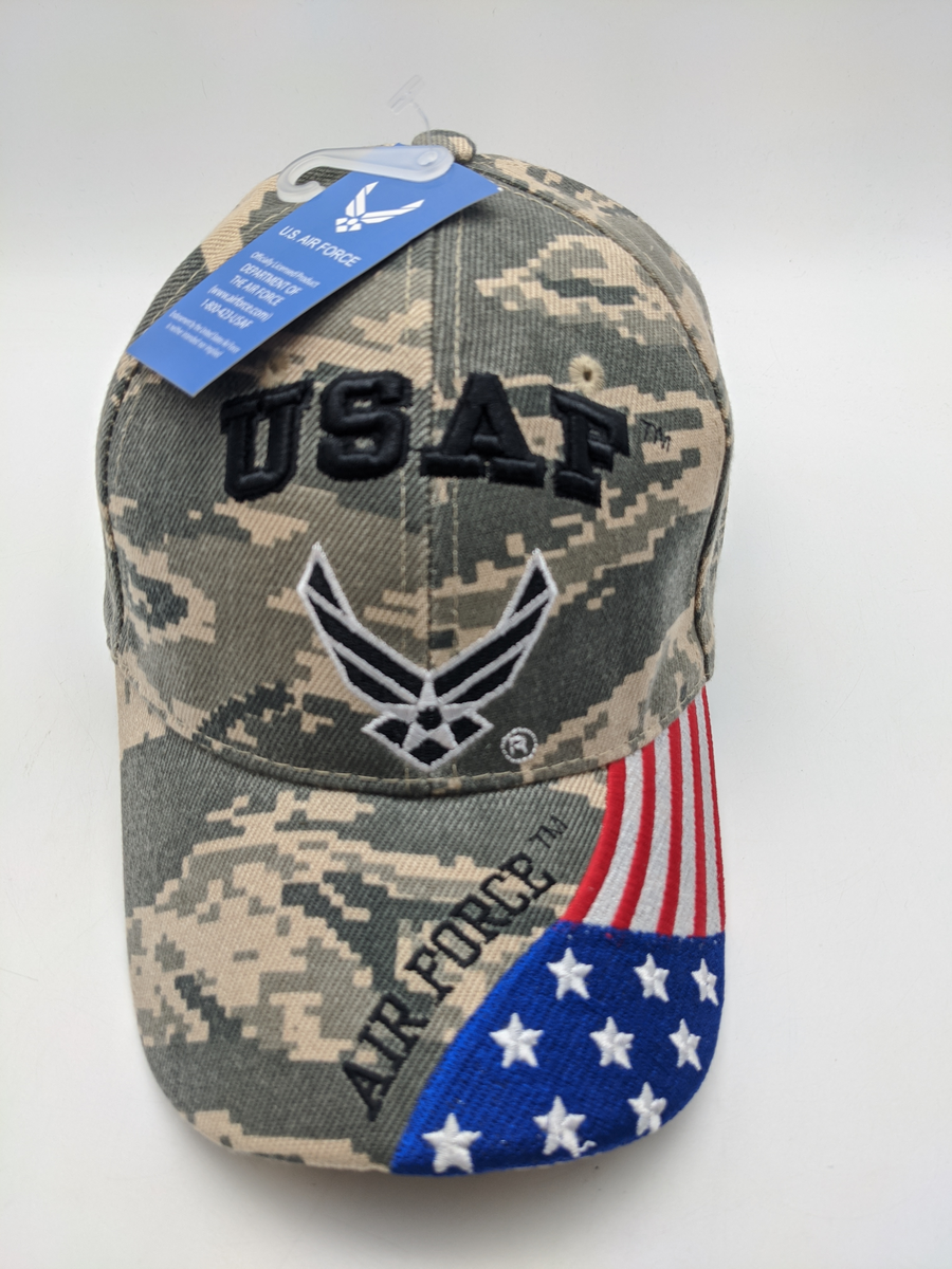 Licensed United States Air Force Hat - U.S.A.F - Embroidered