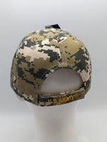 Licensed United States Army Hat - NEW LOGO - Embroidered - Digital Camo