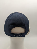 Licensed United States Navy Hat - Embroidered - U.S. NAVY Blue/White