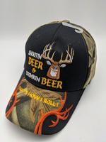 Hunting Hat - Shootin Deer & Drinkin Beer That's How I Roll