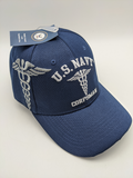 Licensed United States Navy Hat - Corpsman - U.S. Navy - Embroidered