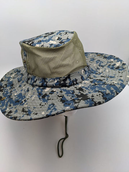 Boonie Summer Shade Hat - Digital Camo Blue