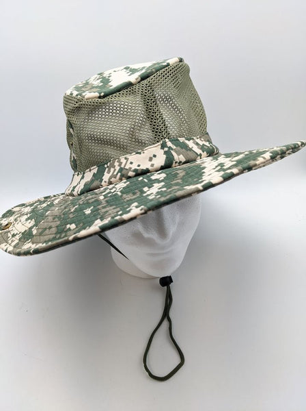 Boonie Summer Shade Hat - Digital Camo Green/Tan