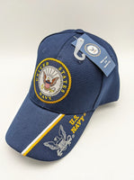 Licensed United States Navy Hat - Emblem - U.S. Navy -Embroidered - Eagle