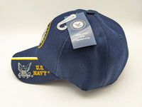 Licensed United States Navy Hat - Emblem - U.S. Navy -Embroidered - Eagle