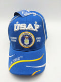 Licensed United States Air Force Hat - Emblem Defending Freedom Since 1947 -Embroidered USAF