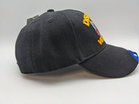 United States Disabled Veteran Hat - Embroidered - USA Flag Bill