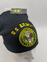 Licensed United States Army Beanie Hat Cap - U.S. Army - Emblem