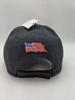 United States Disabled Veteran Hat - Embroidered - USA Flag Bill