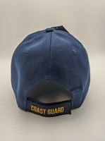 Licensed United States Coast Guard Embroidered Hat - Emblem Front & Bill. U.S. Coast Guard