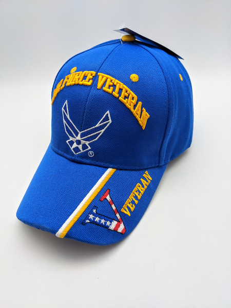 Licensed United States Air Force Veteran Hat - Embroidered
