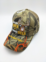 Hunting Hat - Shootin Deer & Drinkin Beer That's How I Roll