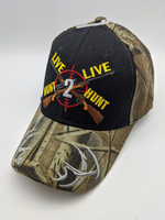 Hunting Hunter Hat - Live 2 Hunt, Hunt 2 Live