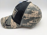 Licensed United States Air Force Hat - USA Flag - U.S.A.F - Embroidered - Digital Camo