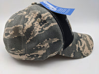 Licensed United States Air Force Hat - USA Flag - U.S.A.F - Embroidered - Digital Camo