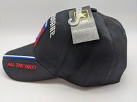 Licensed 82nd Airborne Embroidered Hat - All The Way! - United States Army