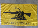 3' x 5' Flag  -Dont Tread On My Rights - Gadsden