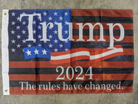 3' x 2' Trump Flag - 2 Brass Grommets