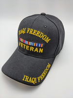 Embroidered Hat - Iraqi Freedom Veteran Hat