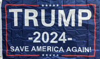 3'x 5' Flag - Trump Save America 2024