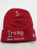 Trump 2024 SAVE AMERICA Beanie Stocking Hat - Embroidered - Adult