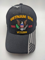 Vietnam Era Veteran Hat Flag Bill - Embroidered - 1960 - 1975