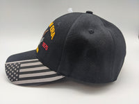 Vietnam Era Veteran Hat Flag Bill - Embroidered - 1960 - 1975