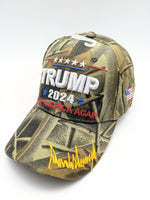 Trump 2024 Embroidered Hat - SAVE AMERICA AGAIN - Signature Bill