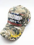 Trump 2024 Embroidered Hat - SAVE AMERICA AGAIN - Signature Bill