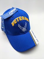 Licensed United States Air Force Veteran Emblem Wings Hat