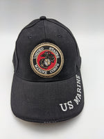 United States Marine Corps Ballcap - Black Emblem