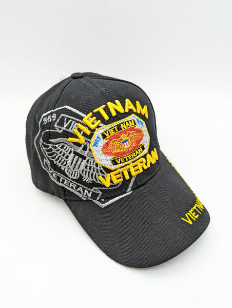Vietnam Veteran Adjustable Hat - Shadow Side - Embroidered