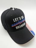 Let's Go Brandon - Embroidered Hat - Flag Bill Style 1