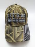 Let's Go Brandon - Embroidered Hat - Flag Bill Style 2