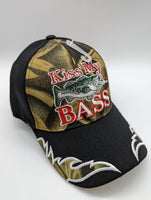 Fishing Fisherman Hat - Kiss My Bass - Embroidered