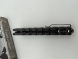 Licensed US Army Folding Pocket Knife - Black - Spring Assisted - BK