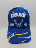 Licensed United States Air Force Hat - Emblem Wings Defending Freedom Since 1947 -Embroidered USAF