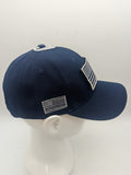 USA Flag Removable Patch Hat - Navy Blue