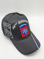 Licensed 82nd Airborne Embroidered Hat - All The Way! - United States Army