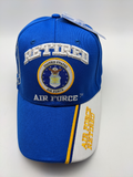 Licensed United States Air Force Retired Hat - Emblem - Embroidered