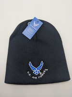 Licensed United States Air Force Beanie Hat Cap - U.S. Air Force - Emblem Wings