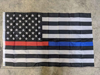 Thin Red/Blue Line Flag Police, Firefighter