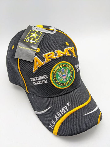 Licensed United States Army Hat - Emblem Defending Freedom Since 1775