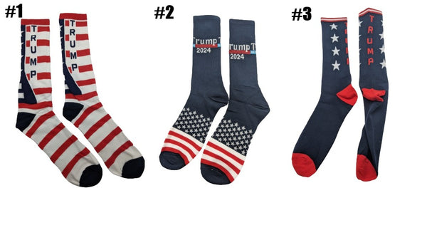 Trump 2024 Socks - Size 10-13