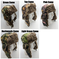 Adult Trapper Hat - Camo